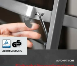 Klapptritt, 3-stufig, anthrazit