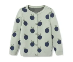 Kleinkind-Strickjacke, Blaubeere