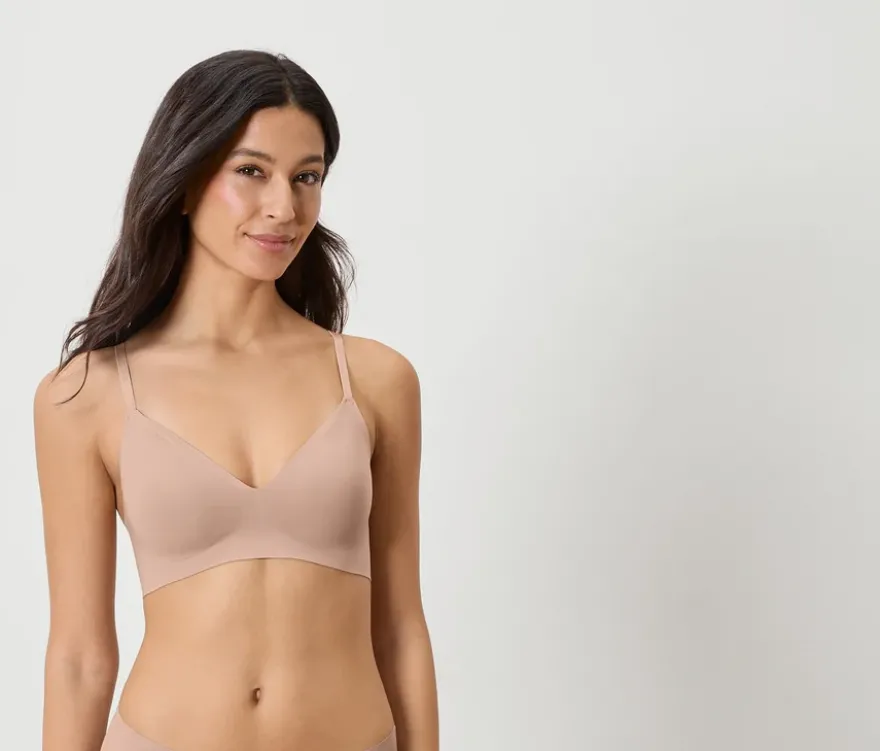 Komfort-BH »bonded«, beige