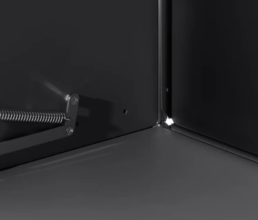 Kommode »CN3« mit 6 Klappen, schwarz