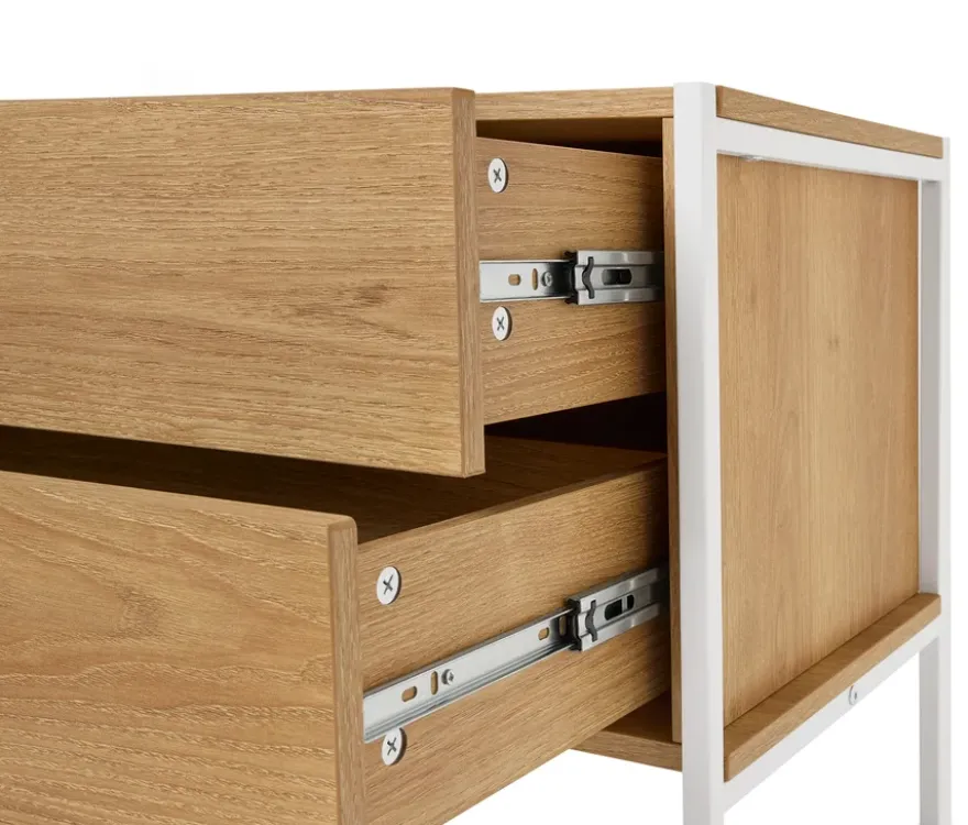 Kommode »GRADE« mit 2 Schubladen, Holzoptik