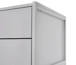 Kommode »GRADE« mit 2 Schubladen, grau