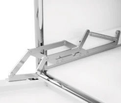 Kommode Metall »CN3« mit 2 Klappenfächern, weiß