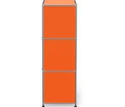 Kommode Metall »CN3« mit 2 Klappenfächern, orange
