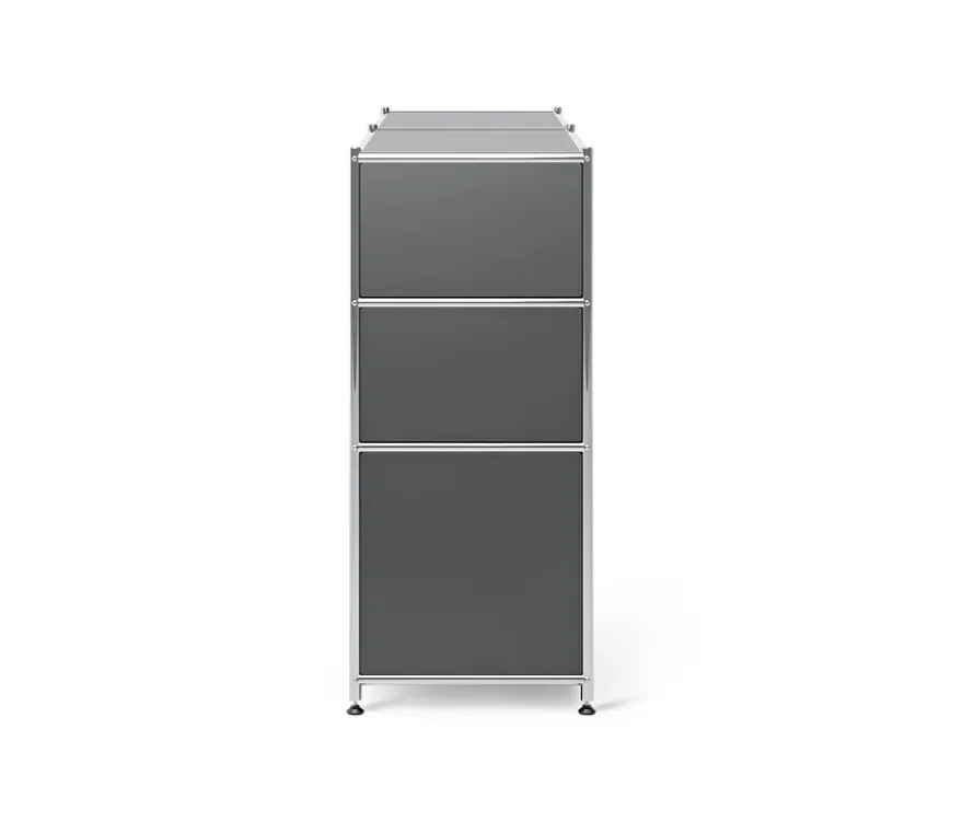 Kommode Metall »CN3« mit 6 Schubladen, grau