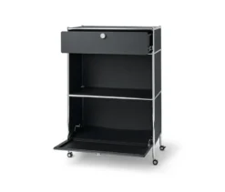 Kommode Metall »CN3« mit 1 Schublade und 1 Klappenfach