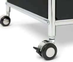 Kommode Metall »CN3« mit 1 Schublade, 1 Klappenfach und Umrandung