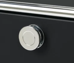 Kommode Metall »CN3« mit 1 Schublade, 1 Klappenfach und Umrandung