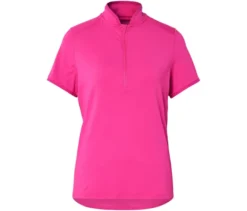 Kurzarm-Rad-Shirt, pink