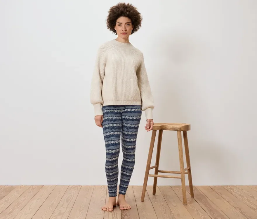 Kuschelige Norweger-Leggings