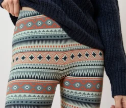 Kuschelige Norweger-Leggings
