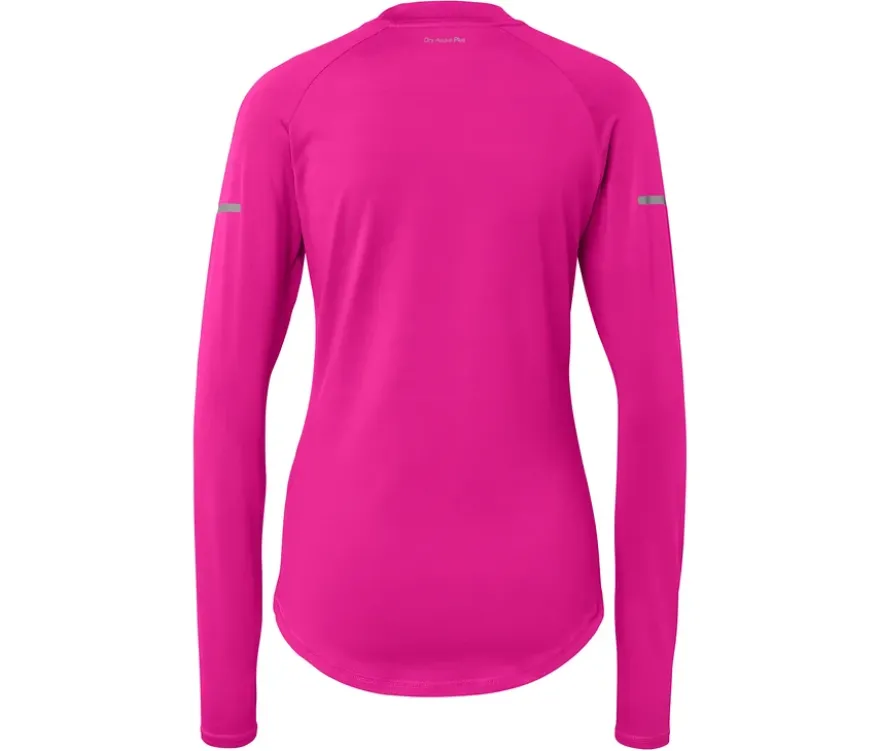 Langarm-Funktionsshirt, neonpink