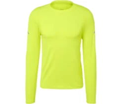Langarm-Funktionsshirt, neongelb