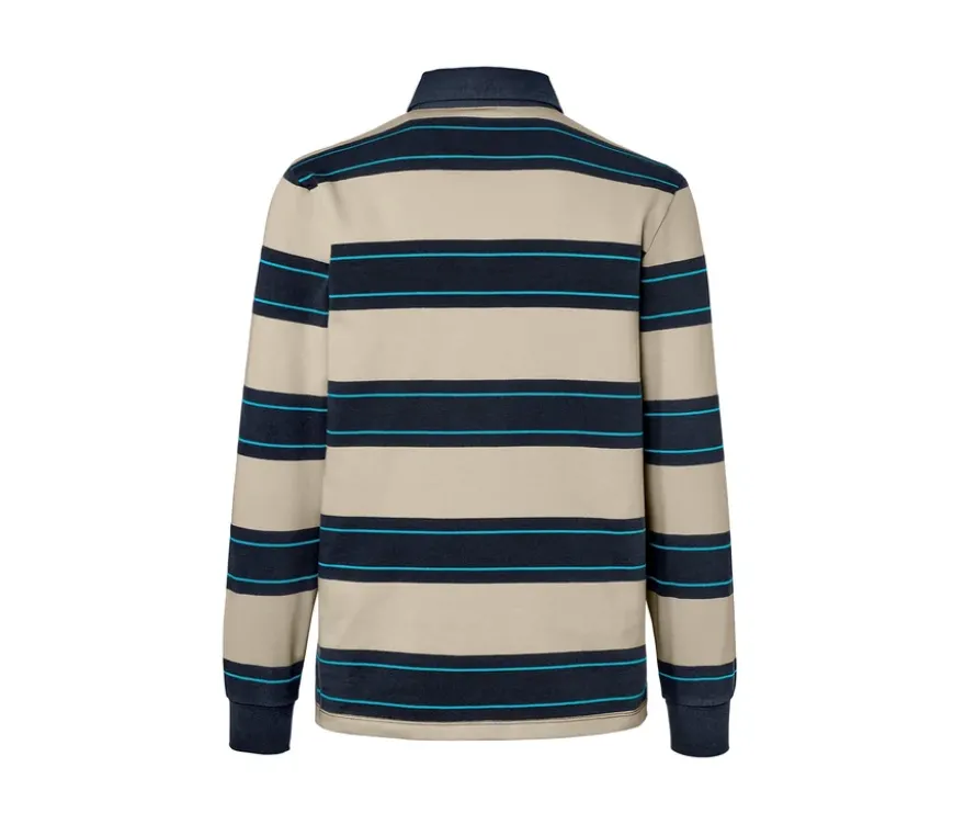 Langarm-Poloshirt