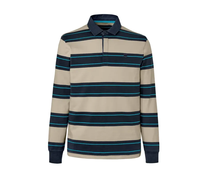 Langarm-Poloshirt