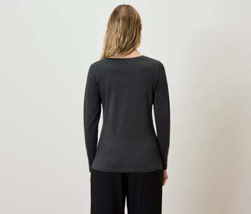 Langarmshirt, Alloverprint