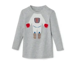 2 Langarmshirts, Outerspace