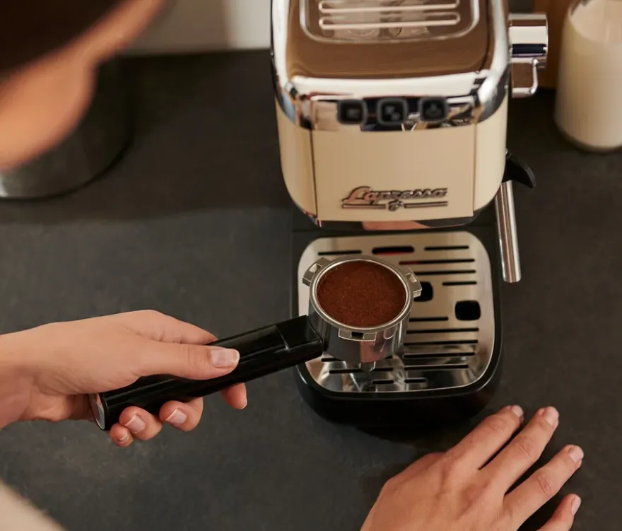 »Lapressa« Siebträgermaschine, creme