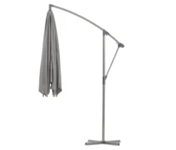 Leco Ampelschirm* Ø 300 cm, inkl. Schirmständer und Abdeckhaube, anthrazit