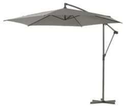Leco Ampelschirm* Ø 300 cm, inkl. Schirmständer und Abdeckhaube, anthrazit