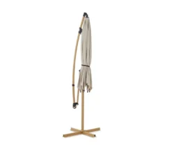 Leco Ampelschirm* Ø 300 cm, inkl. Schirmständer und Abdeckhaube, beige