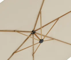 Leco Ampelschirm* Ø 300 cm, inkl. Schirmständer und Abdeckhaube, beige