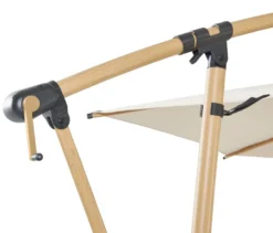 Leco Ampelschirm* Ø 300 cm, inkl. Schirmständer und Abdeckhaube, beige