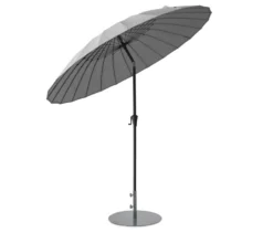 Leco Shanghai Sonnenschirm*, Ø 270 cm, hellgrau