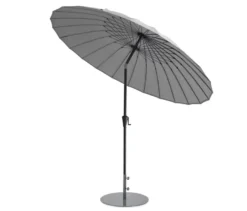 Leco Shanghai Sonnenschirm*, Ø 270 cm, hellgrau