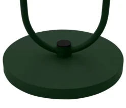 Leco Solar Stehleuchte mit integriertem Tisch, grün