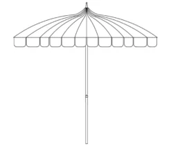 Leco Sonnenschirm, Ø 240 cm