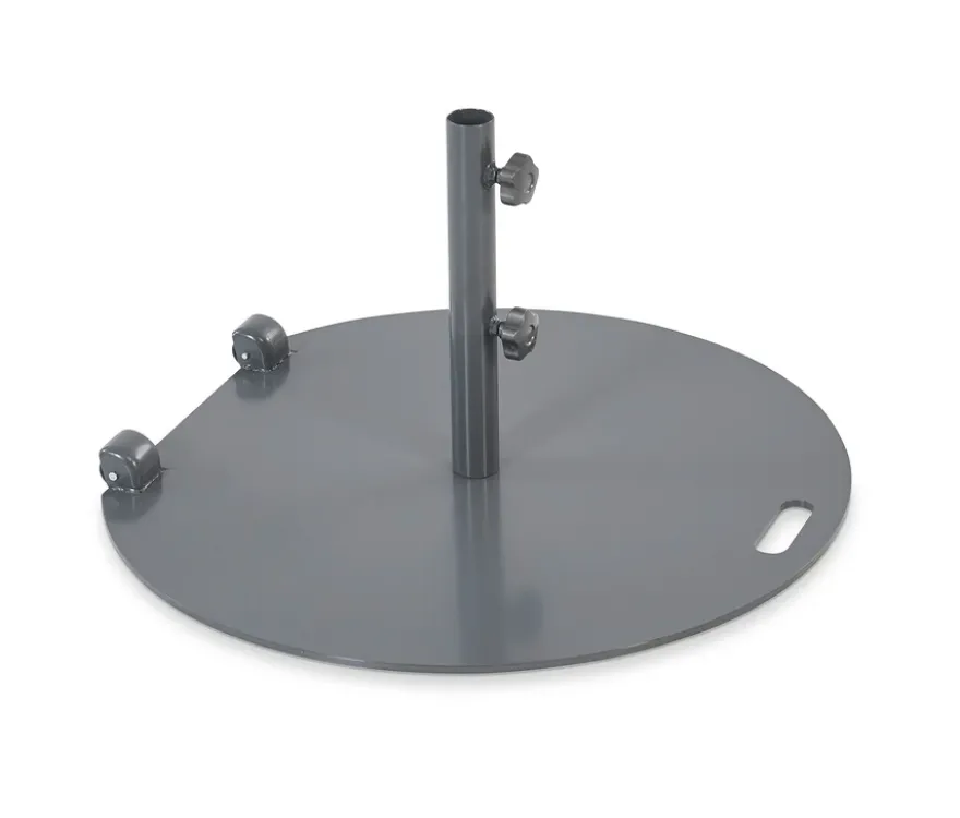 Leco Sonnenschirmständer*, flach, Ø ca. 60 cm, mit Rollen