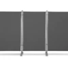 Leco Stellwand, 3-teilig, anthrazit