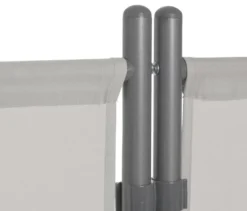 Leco Stellwand, 3-teilig, hellgrau