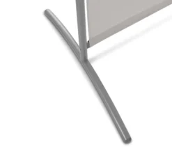 Leco Stellwand, 3-teilig, hellgrau