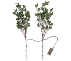 2 LED-Dekozweige