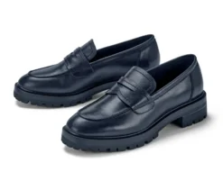 Leder-Loafer
