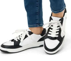 Leder-Sneaker