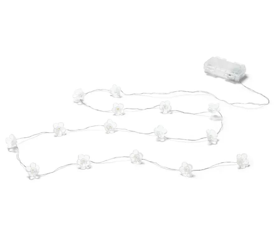 LED-Microlichterkette »Blumen«