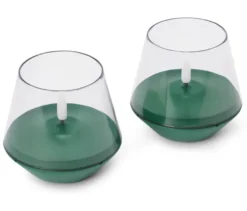 2 LED-Outdoor-Kerzen
