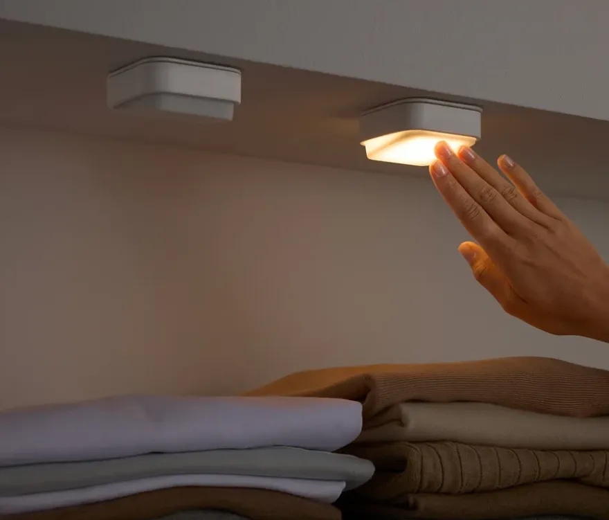 2 LED-Schalterleuchten