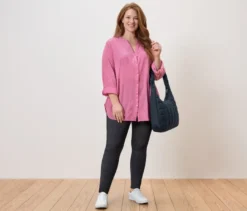 Leggings in Jeans-Optik