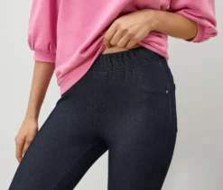 Leggings in Jeans-Optik