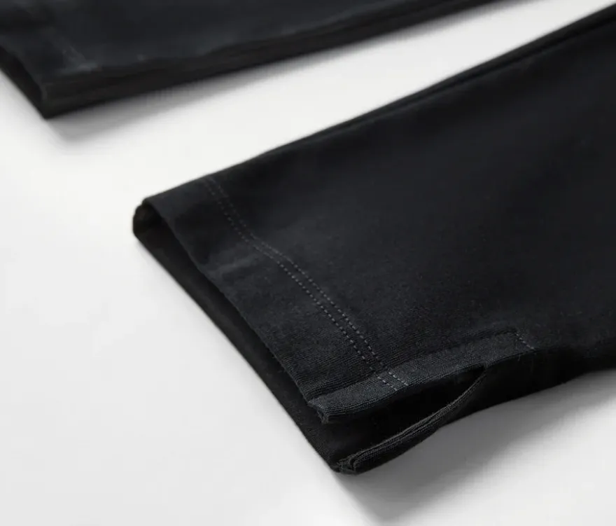3/4-Leggings mit Detail