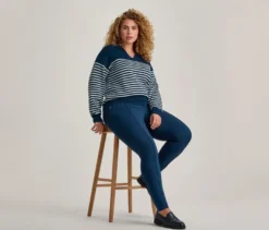 Leggings mit Knöpfen