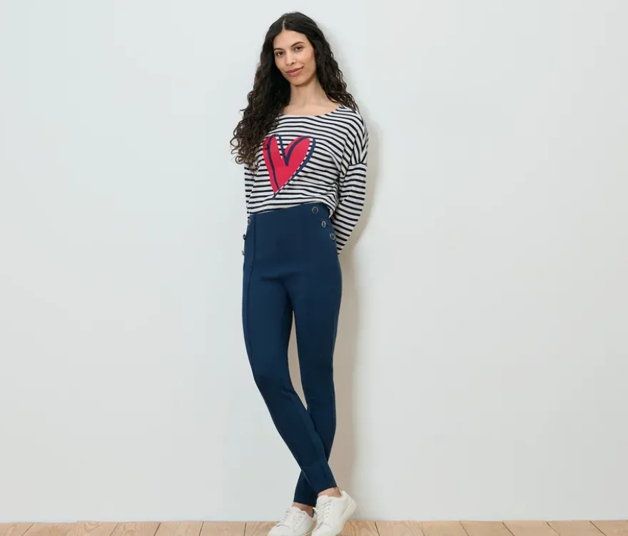Leggings mit Knöpfen