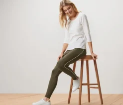 Leggings mit Paspelierung