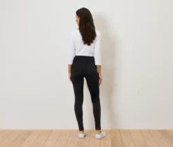 Leggings mit Spitzenborte