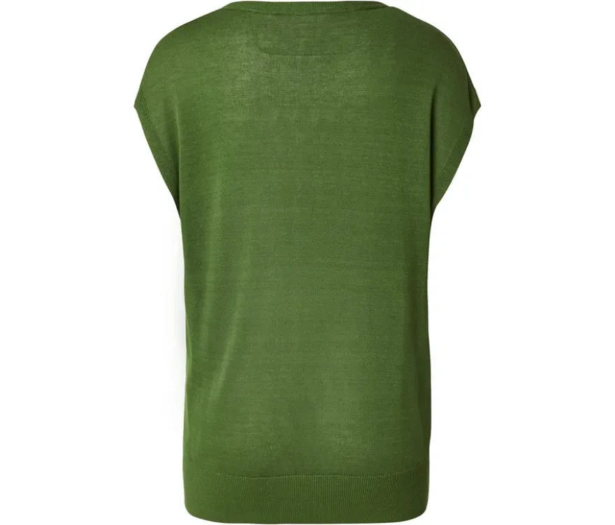 Leichtes Strickshirt, grün