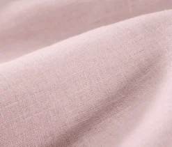 Leinen-Bettwäsche, Normalgröße, rosé